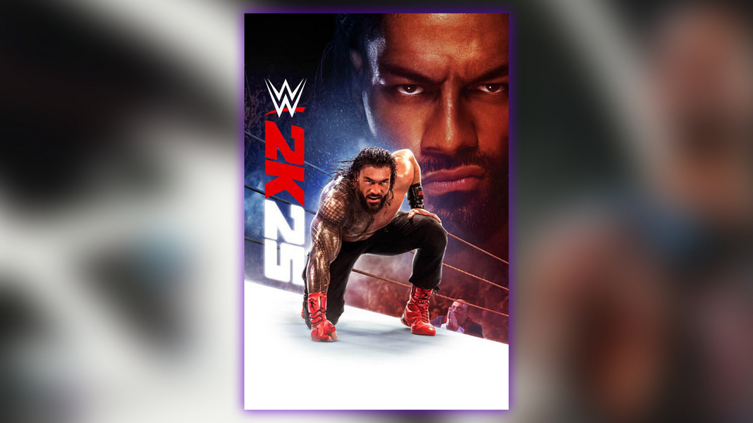 WWE 2K25封面艺术正式公开 罗曼·雷恩斯霸气！