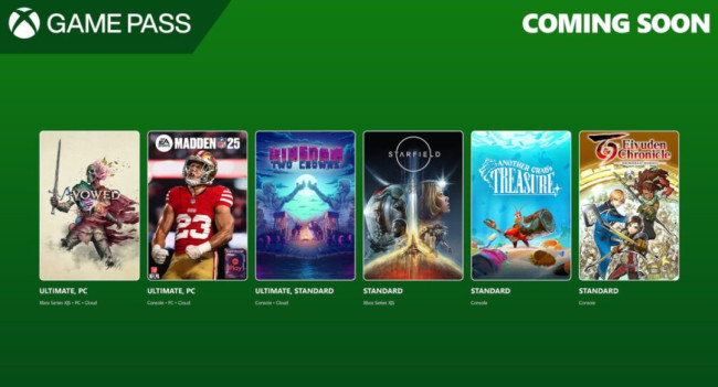 Xbox Game Pass 2025年2月游戏阵容公布：《星空》、《孤岛惊魂：新黎明》等多款大作来袭