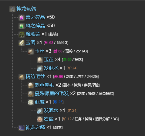 《最终幻想14：水晶世界》神龙玩偶宠物获得方法