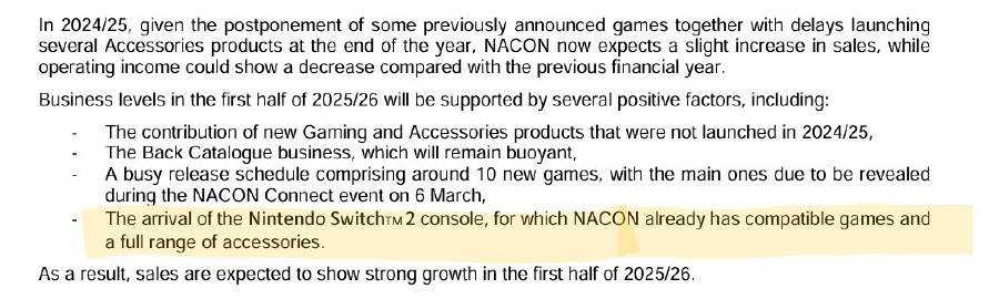 第三方发行商预测任天堂Switch2将于4月至9月间发布